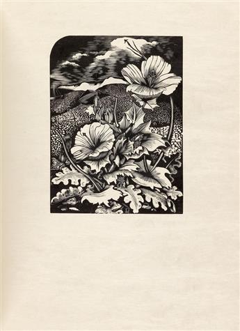 (FLEECE PRESS.) John Nash. Twenty One Wood Engravings.